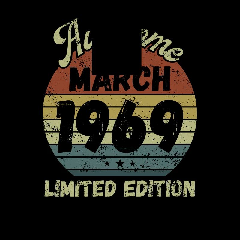 Awesome since March 1969 - Geburtstag