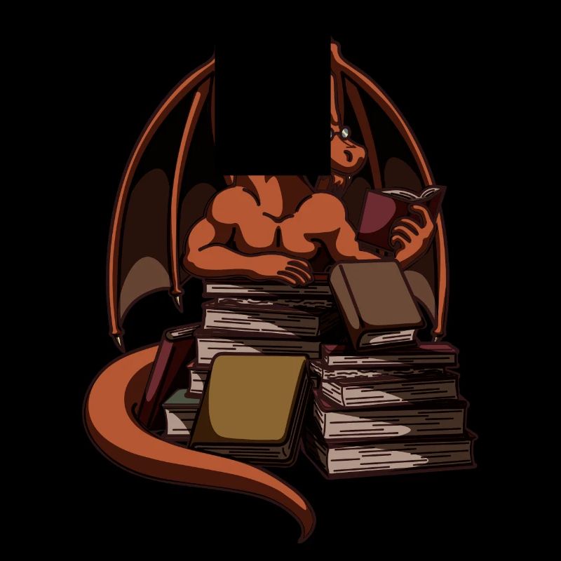 Dragon Reading Magic Dungeon