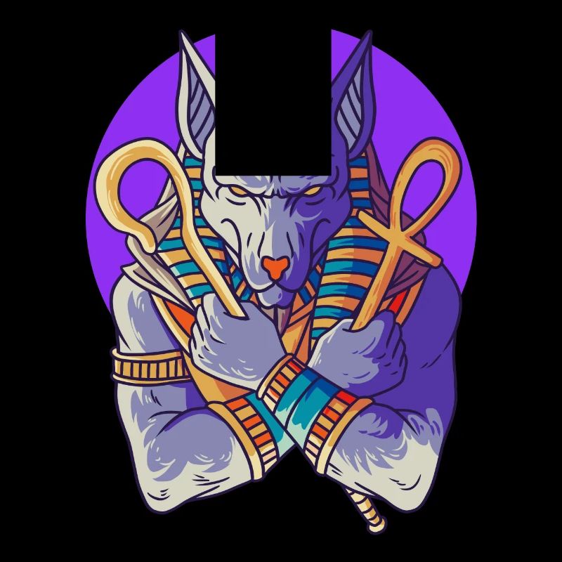 Hieroglyphs Anubis Egyptian Mythology