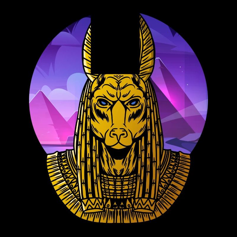 Hieroglyphs Anubis Egyptian Mythology