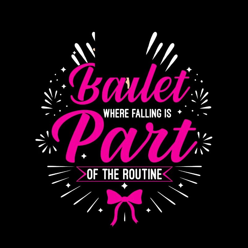 Ballett: Wo das Fallen Teil der Routine ist.