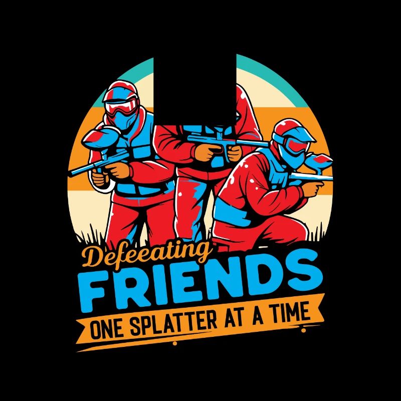 Defeating friends, one splatter at a time.
