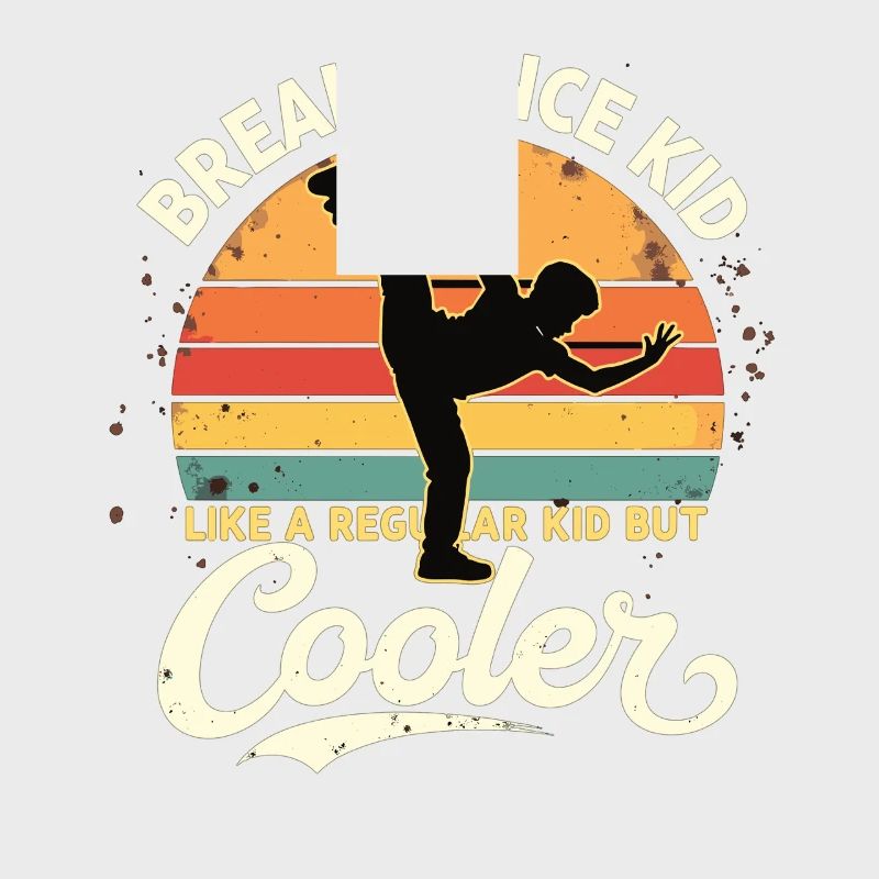 Breakdance Kid Breakdancer Retro Dance B-Boys