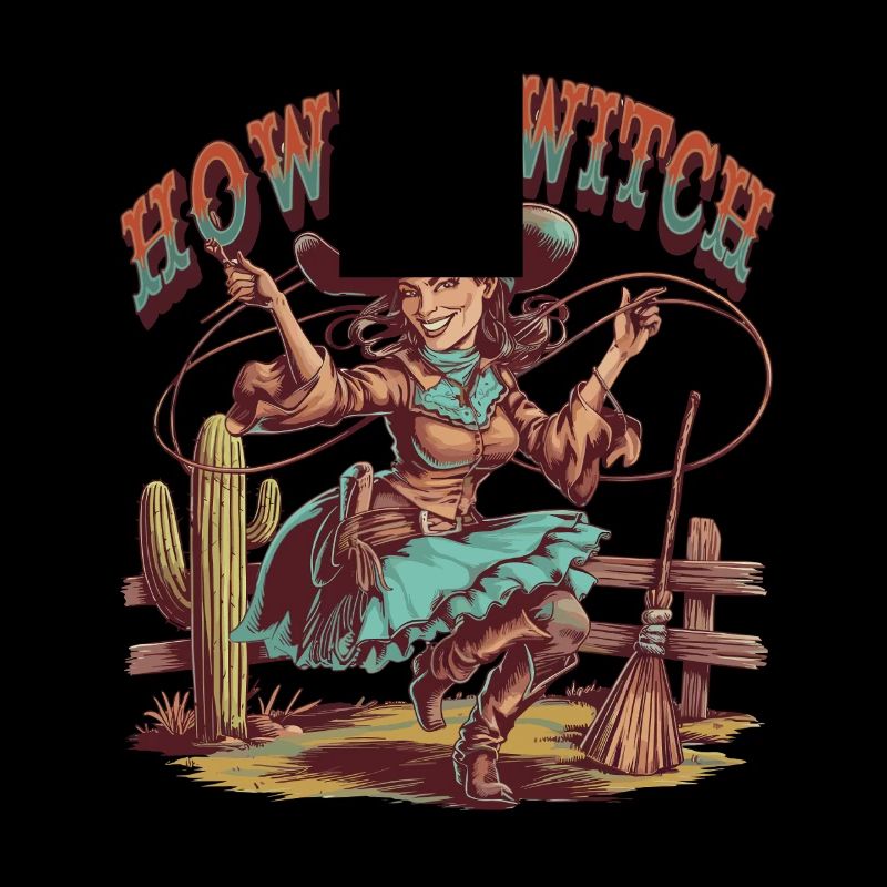 Howdy Witch Lasso Artwork