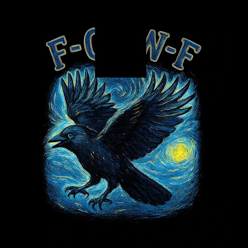 Fcawf corbeau Van Gogh