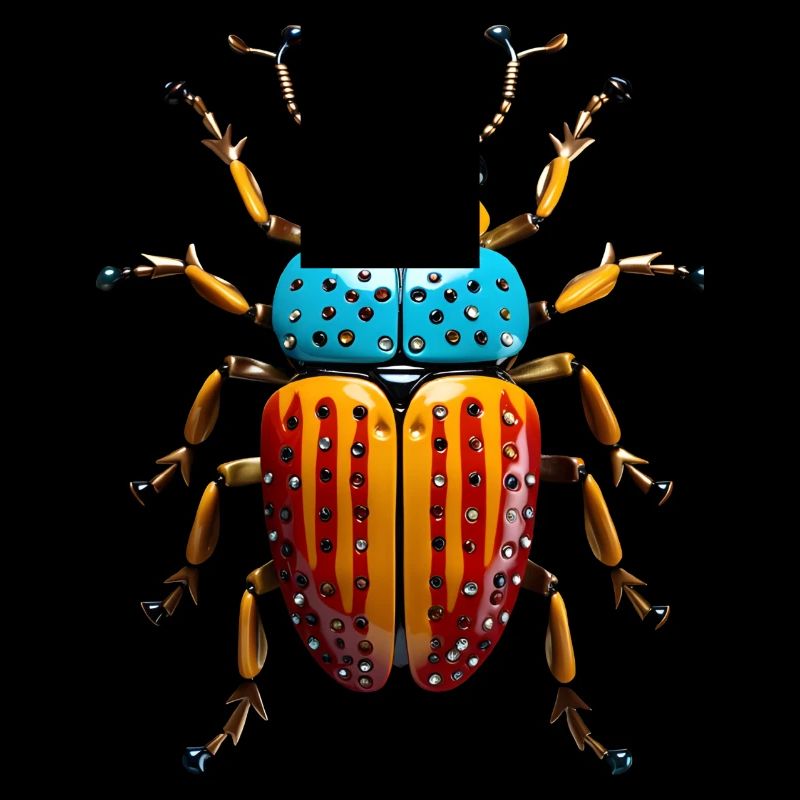 Abstraktes Käferlein