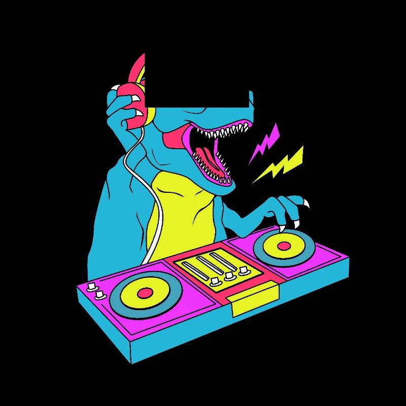 Rave Raver Musique techno Techno basse Table de mixage