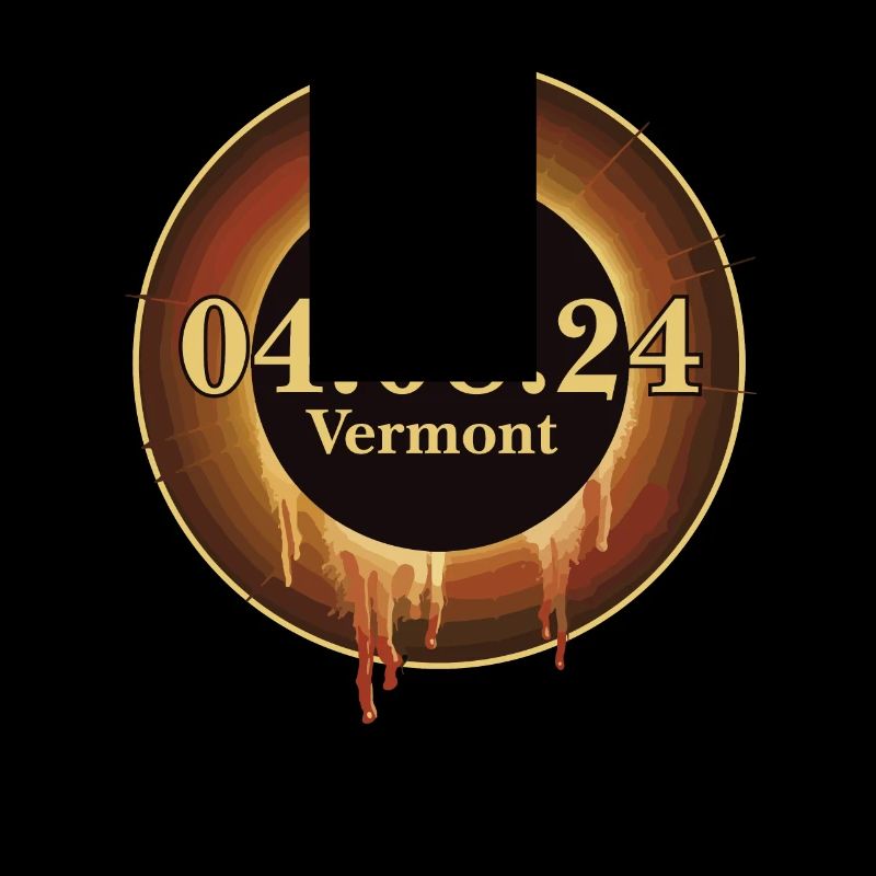 Total Solar Eclipse Path of Totality Vermont