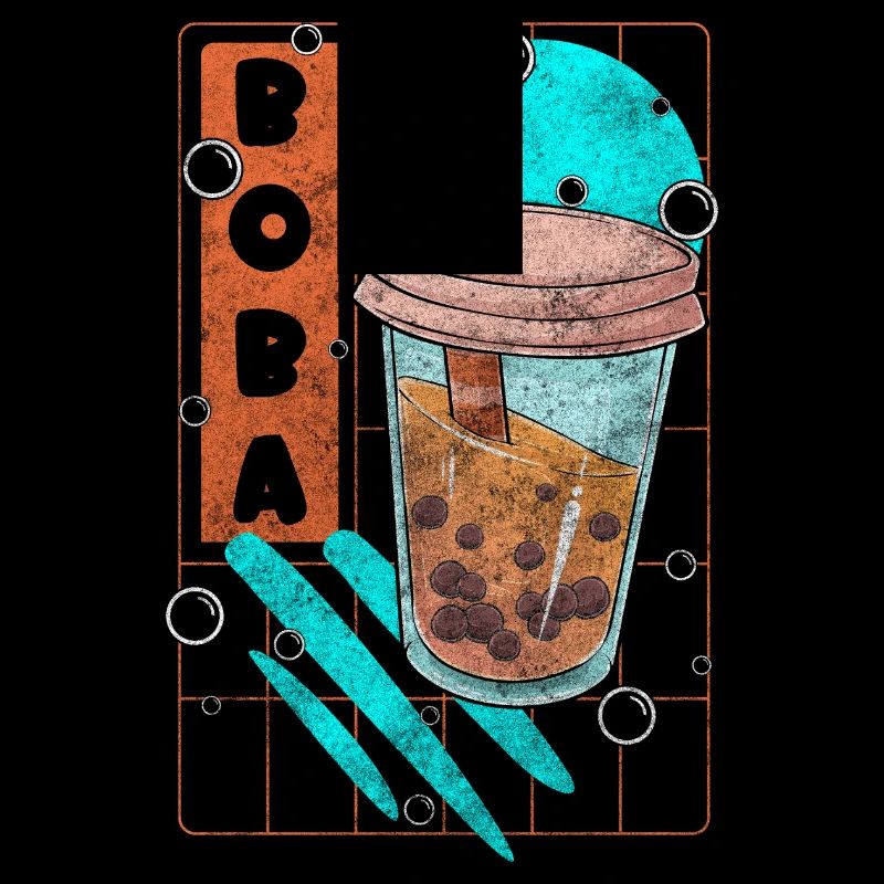 Boba Tea Perle Lait Saveur Coloré