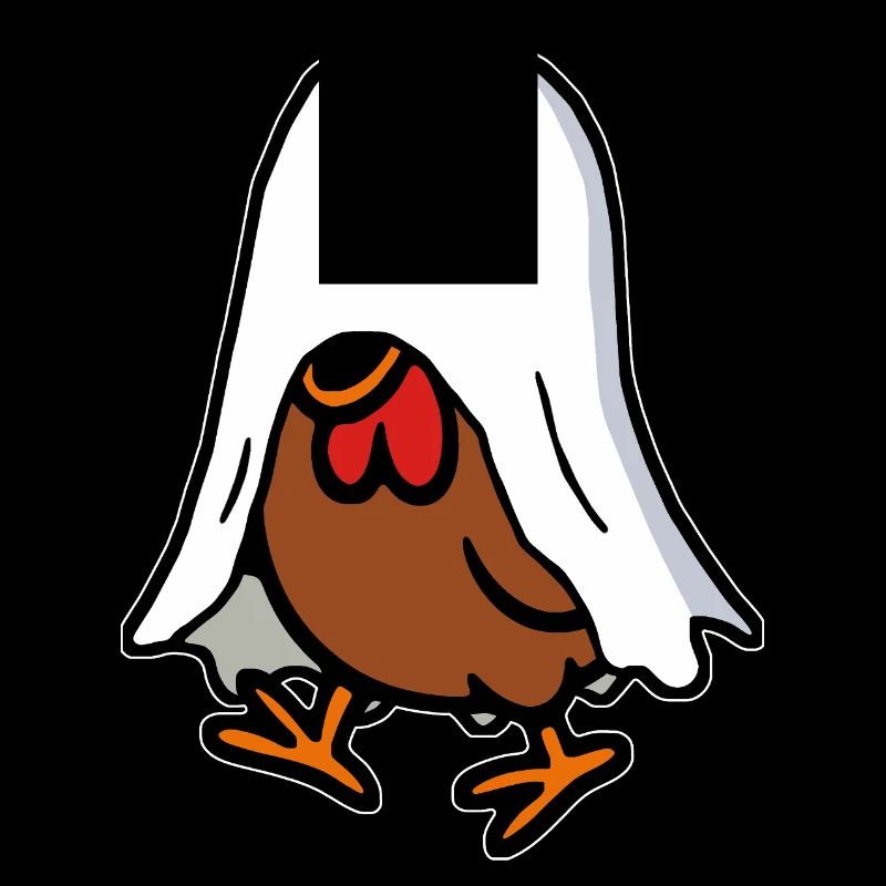 Huhn Gespenst Geist