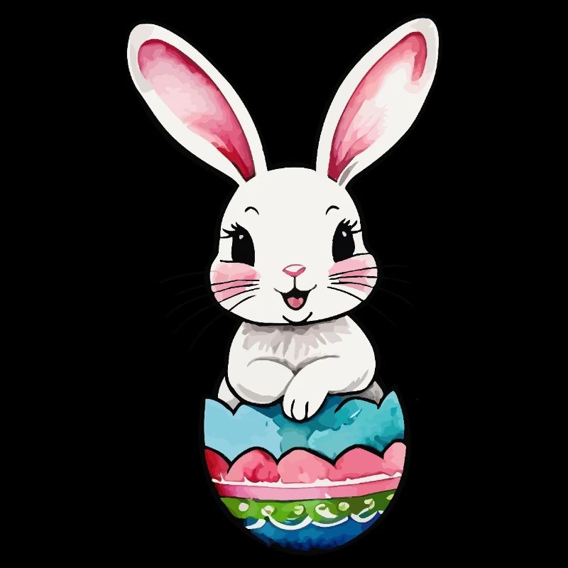 Easter Bunny Easter Watercolor