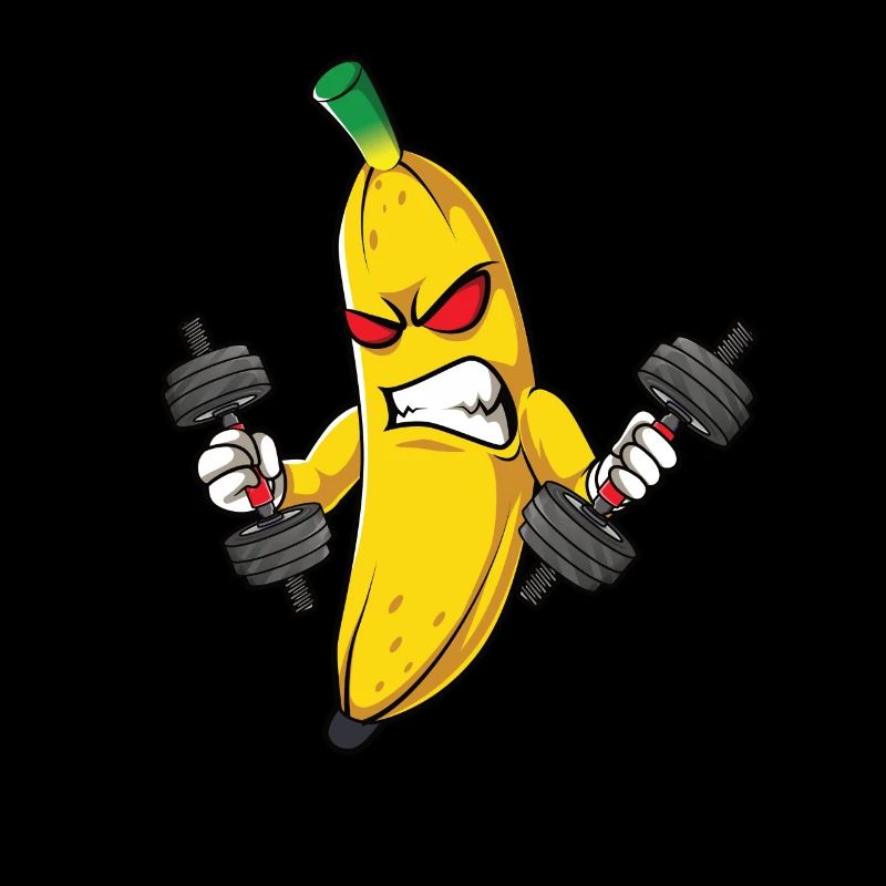 Fitness Banana Workout Routine Training Gym