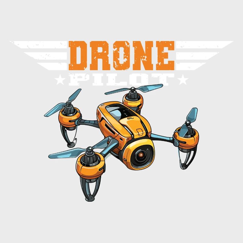Drone Pilot Drones Copter FPV UAS Pilot Drone