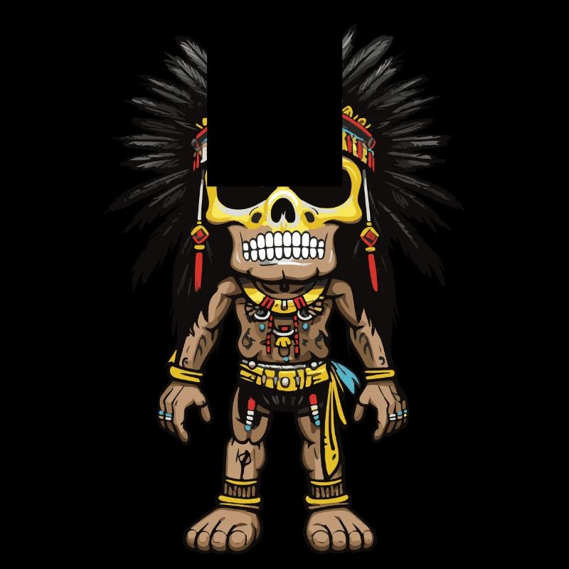 Apache Indian Skeleton