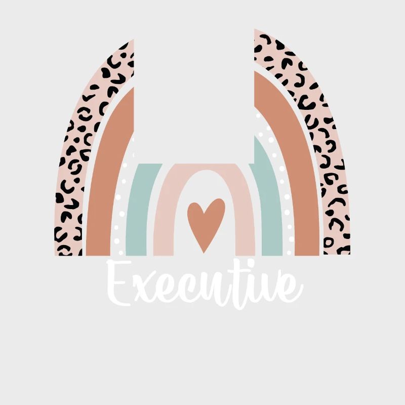 Executive Rainbow Leopard Funny Executive