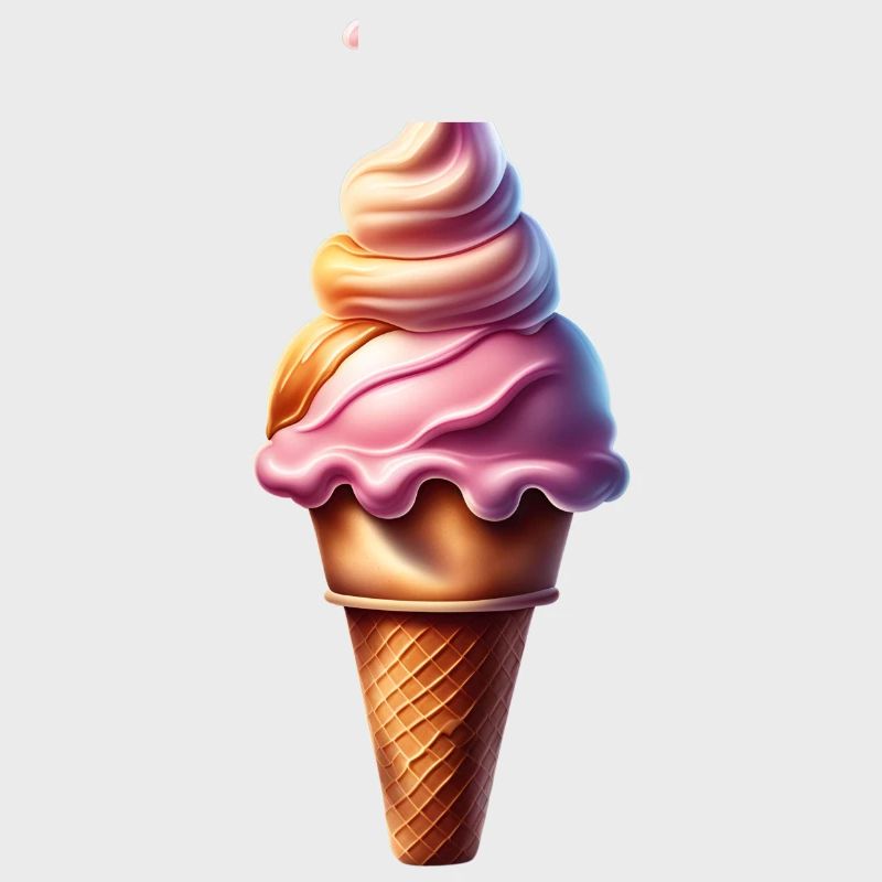 Cornet de glace mignon
