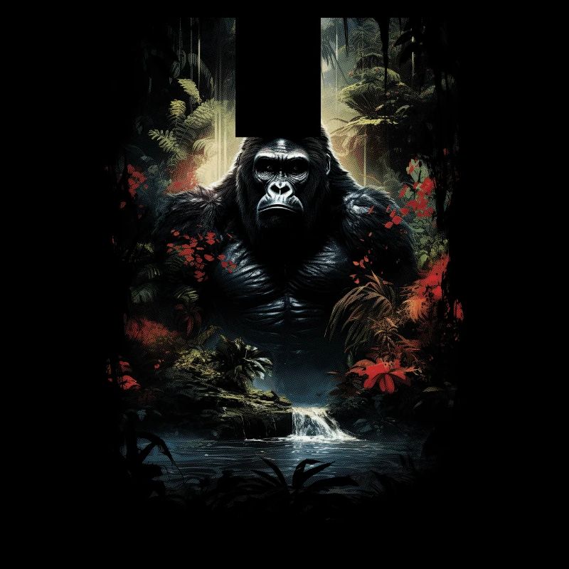 Gorilla, Wilderness, Primate, Nature, Monkey