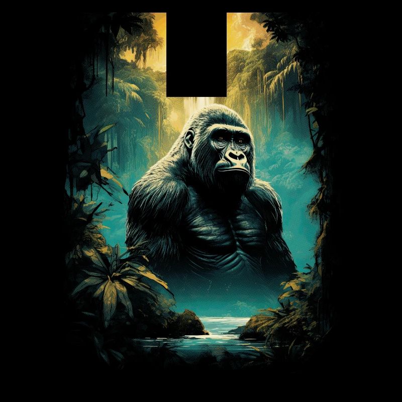 Gorilla, Wilderness, Primate, Nature, Monkey