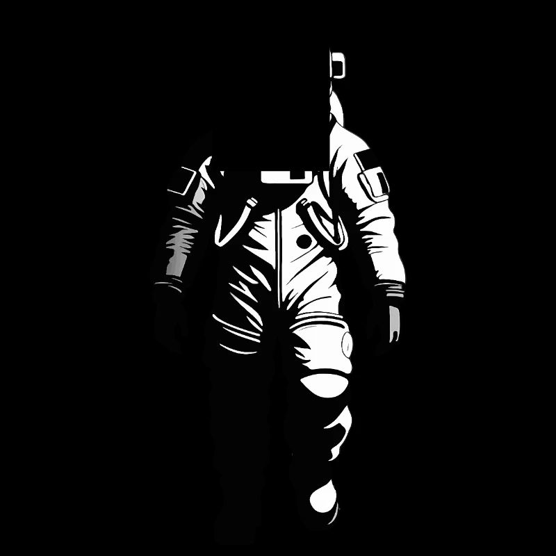 Astronaut - Beruf Design Sticker