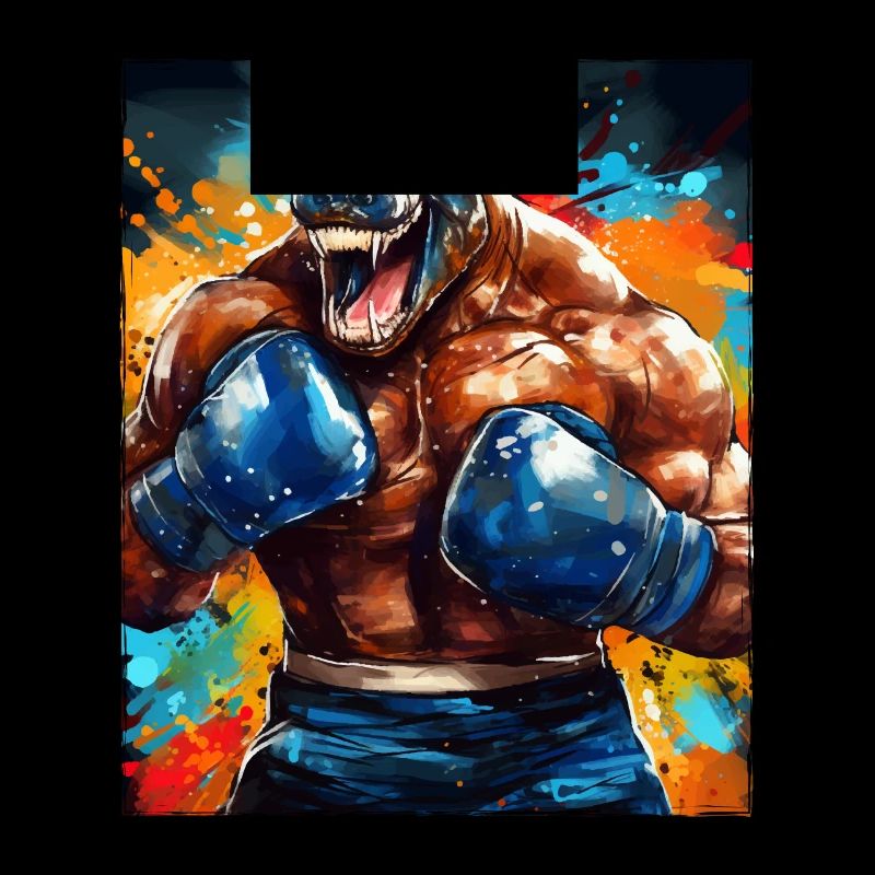 Alligator Boxer Boxen Beast Boxing