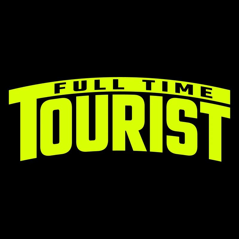 Full Time Tourist | Color changeable