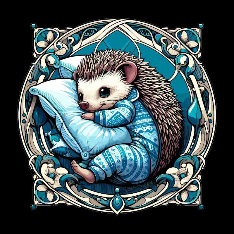 Hedgehog Cuddle Cuddly Pillow Gift