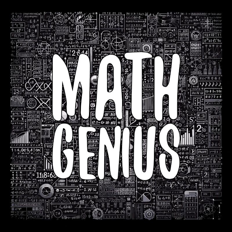 Math Genius Math Genius Math cadeau
