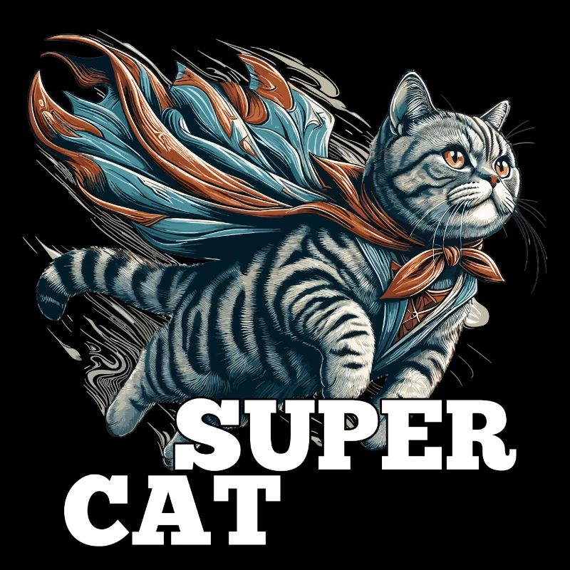 Super Katze Britisch Kurzhaar BKH getigert