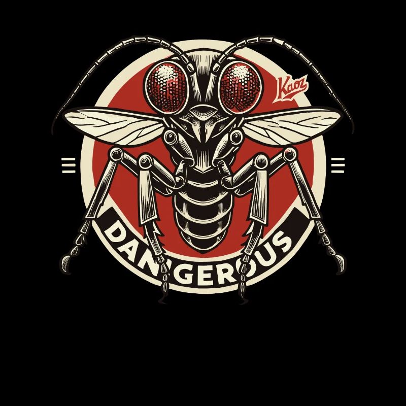 Mouche insecte dangereuse