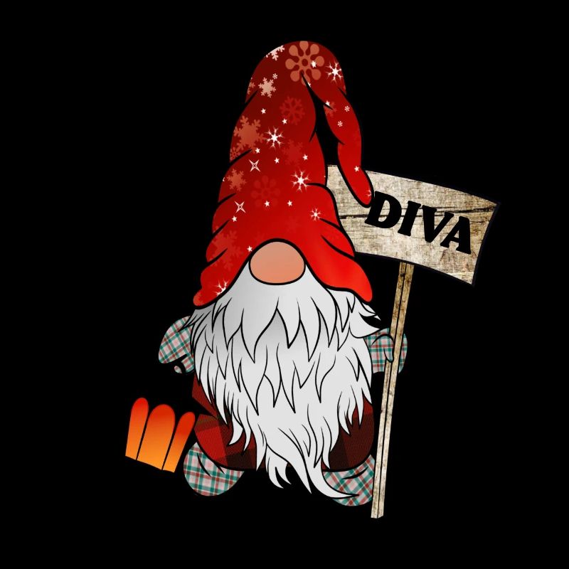 Gnome Diva Gnome Noël