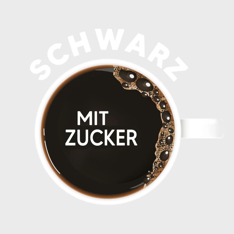 schwarzer Kaffee Kaffeetasse Kaffeetrinker