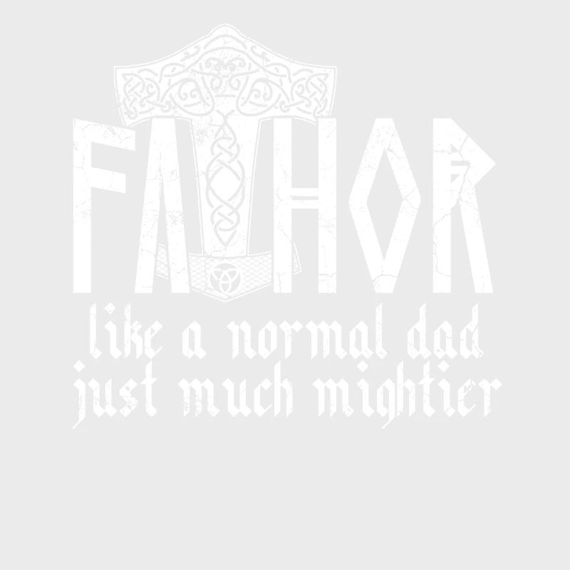 Wikinger Papa Vathor Wikinger Spruch Design