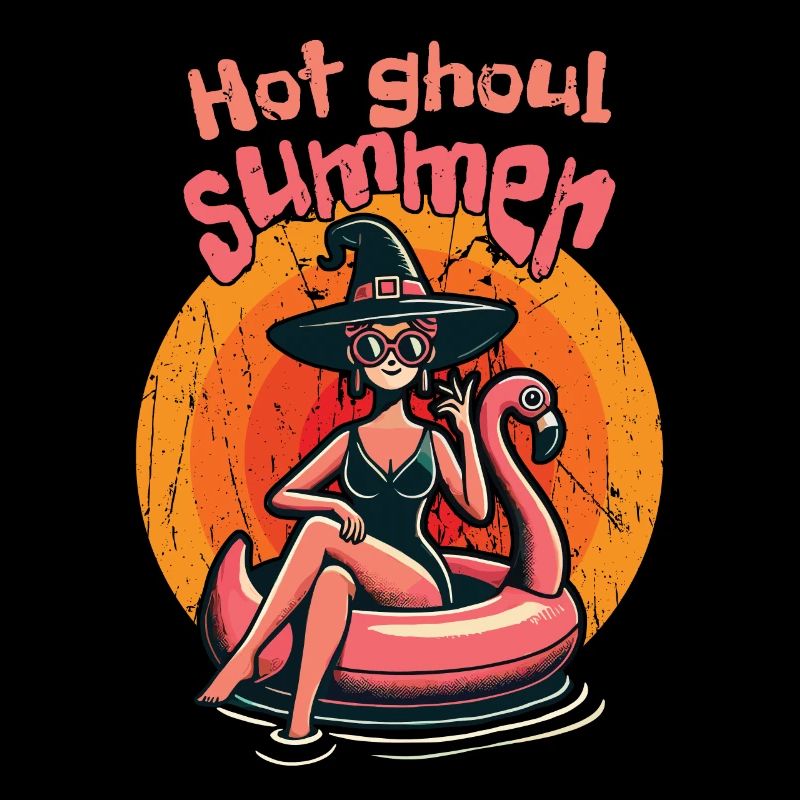 Hot Ghoul Summer Witch Beach Adventure