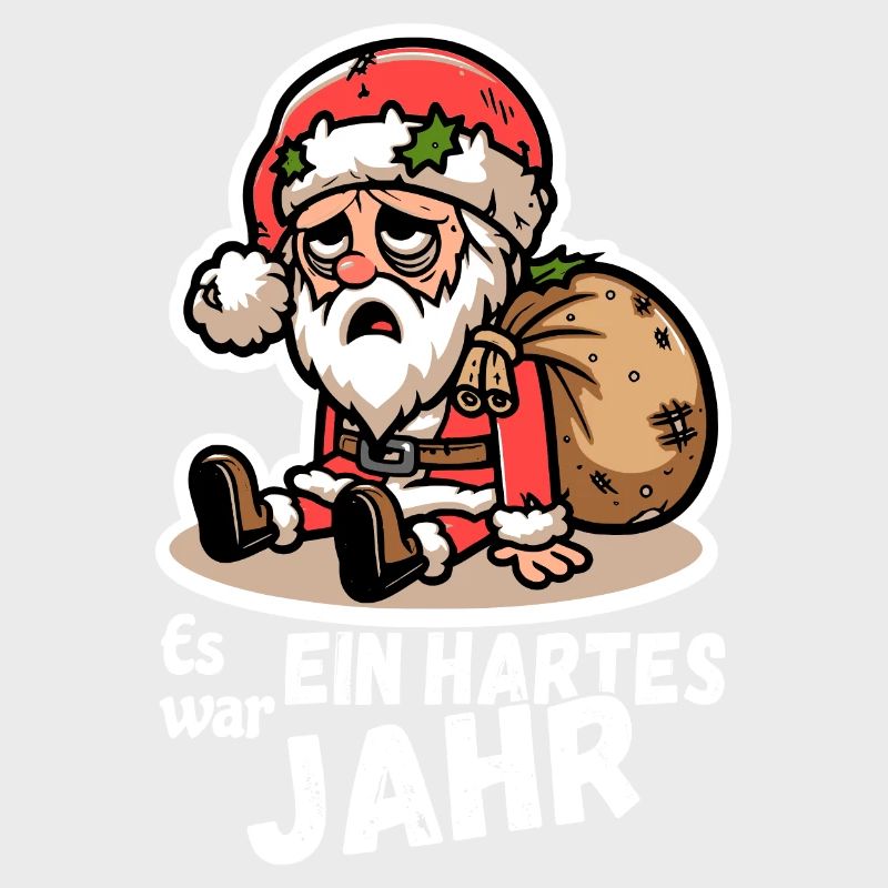 Lustiger Weihnachtsmann Spruch