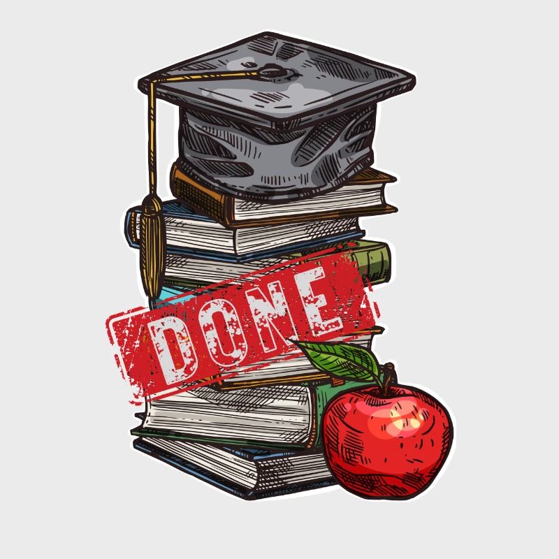 DONE - Abschluss Schule Studium Uni - Glückwunsch
