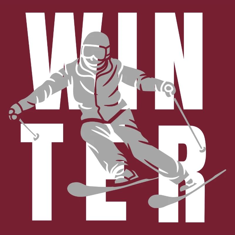 Winter Skifahrer