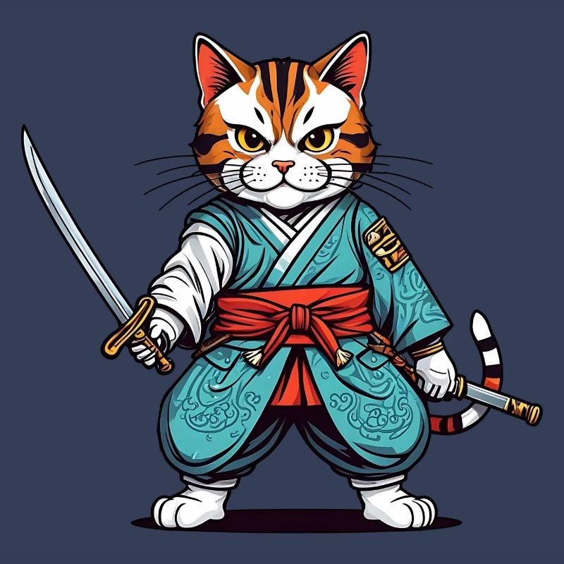 Samurai-Katze