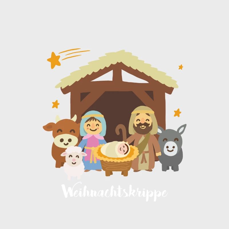Weihnachtskrippe Süß !