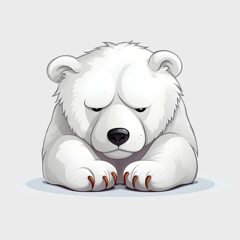 Grumpy Eisbär