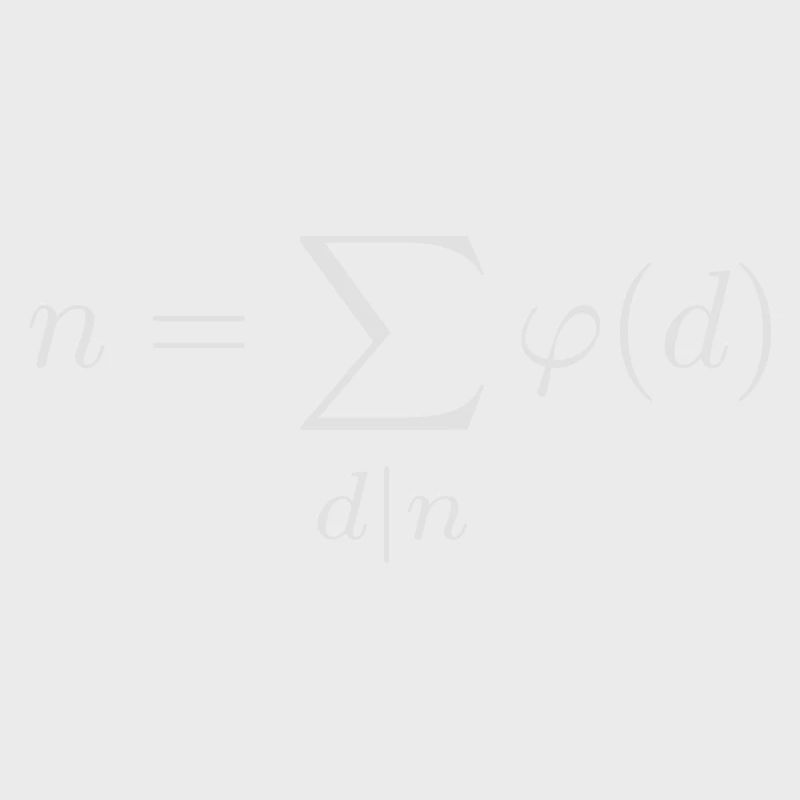 Euler phi