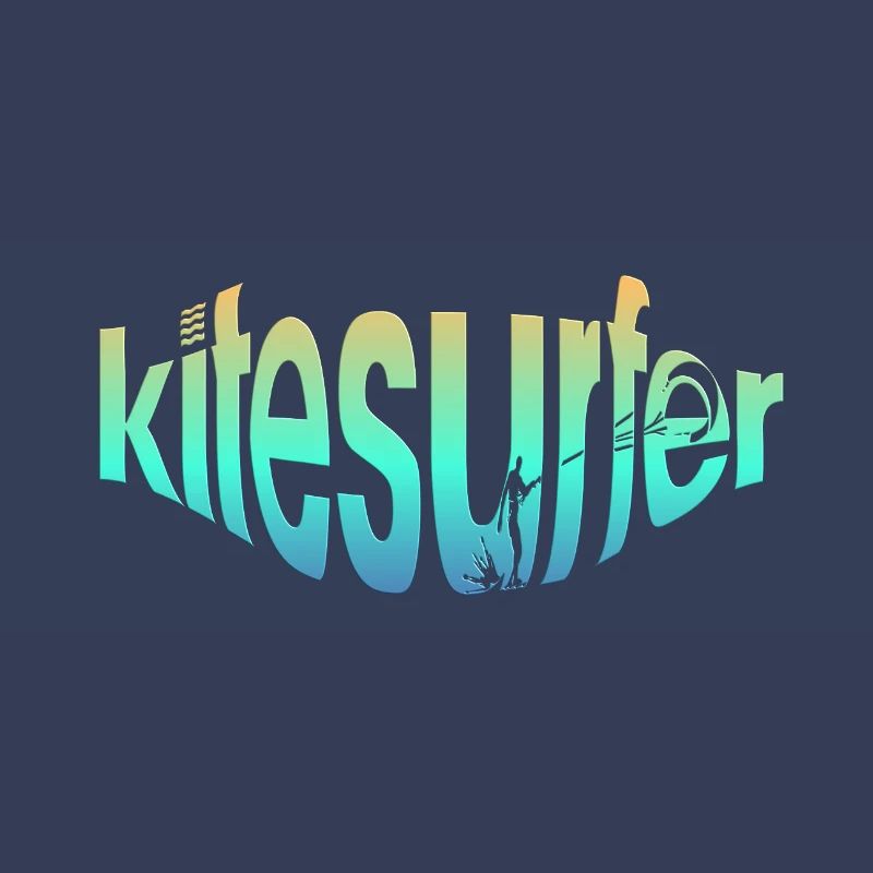 Kitesurfeur par écrit