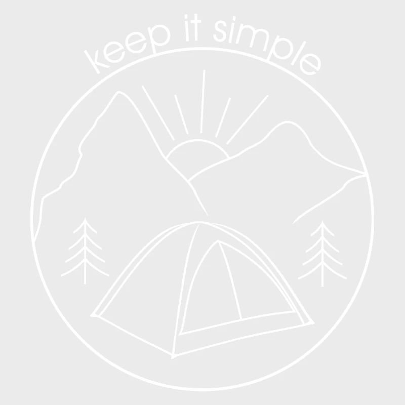 Keep it simple (white version)