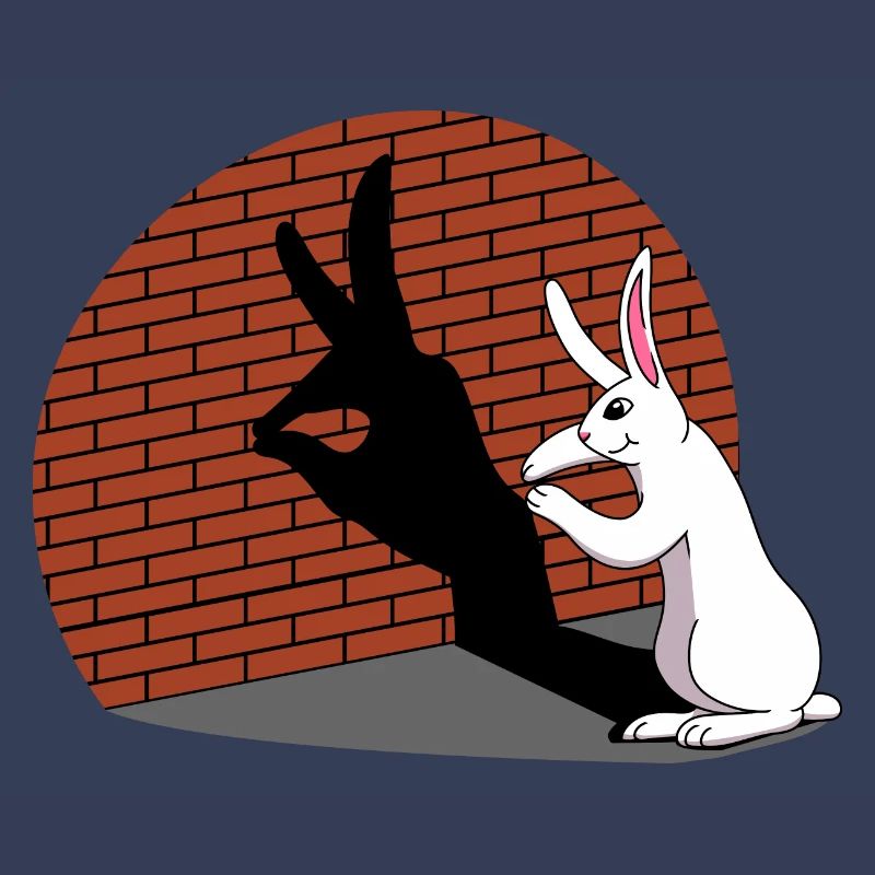 Rabbit Shadow Figure Shadow Image Shadow Play
