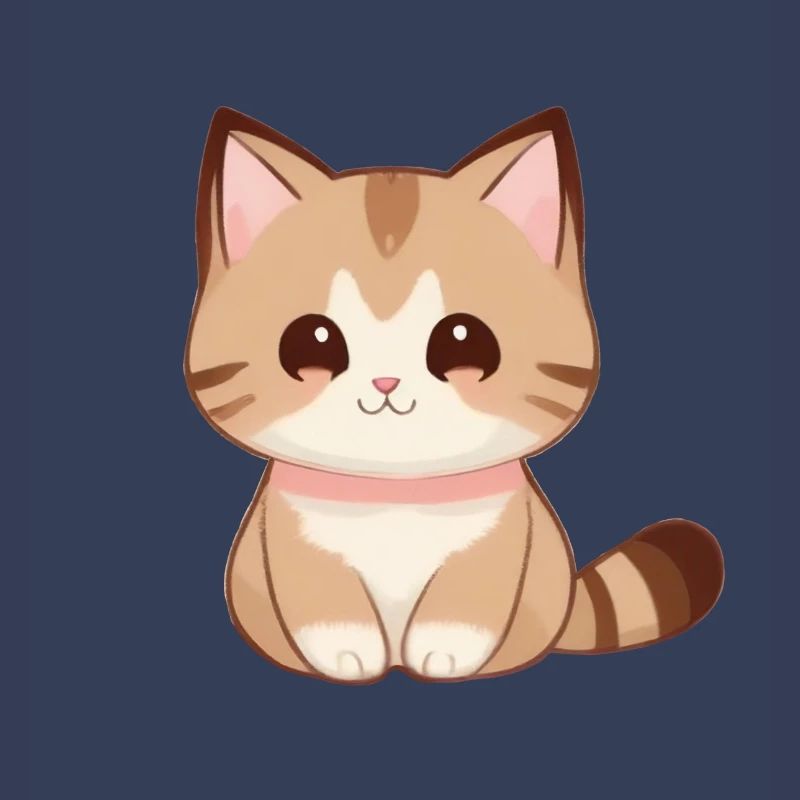 dessin chat, chat mignon, bébé chat
