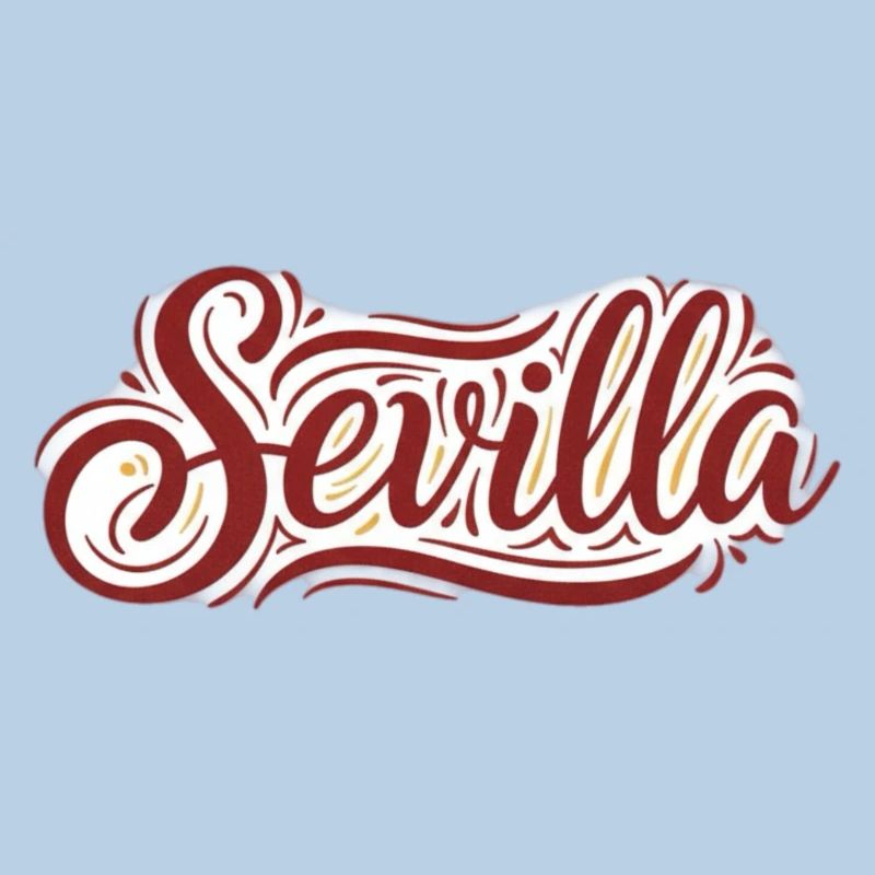 Sevilla Vintage Script Tee