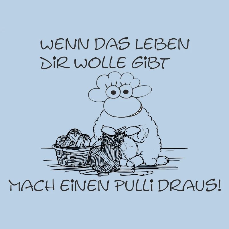 Mach einen Pulli draus – lustiges Strick-Schaf