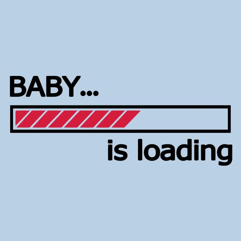 Baby is loading Ladebalken Loading Bar