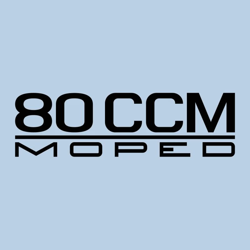 Emblème de cyclomoteur 80 ccm