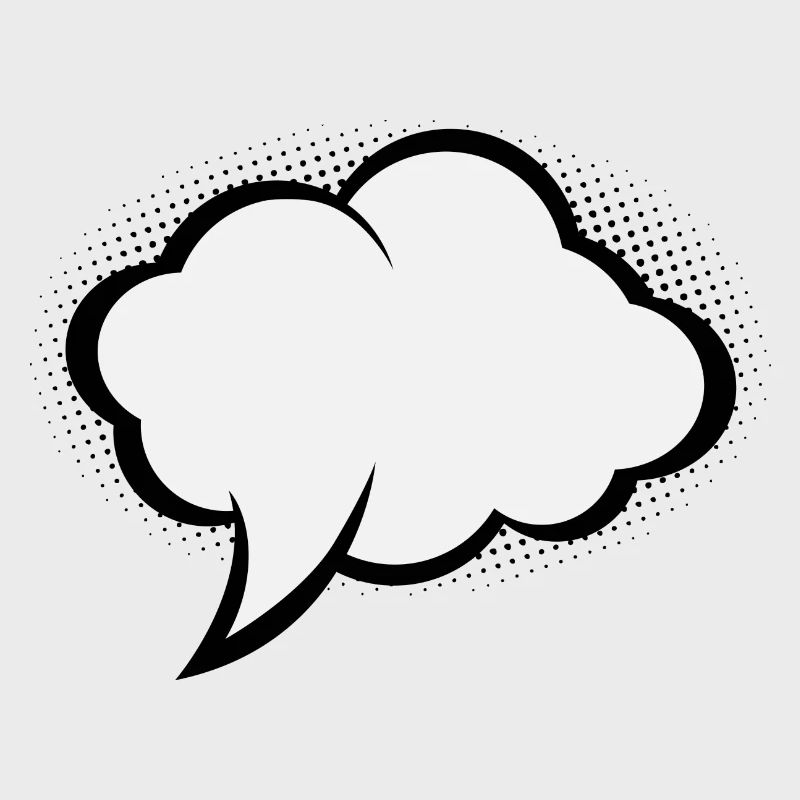 Bulle d'expression de bande dessinée