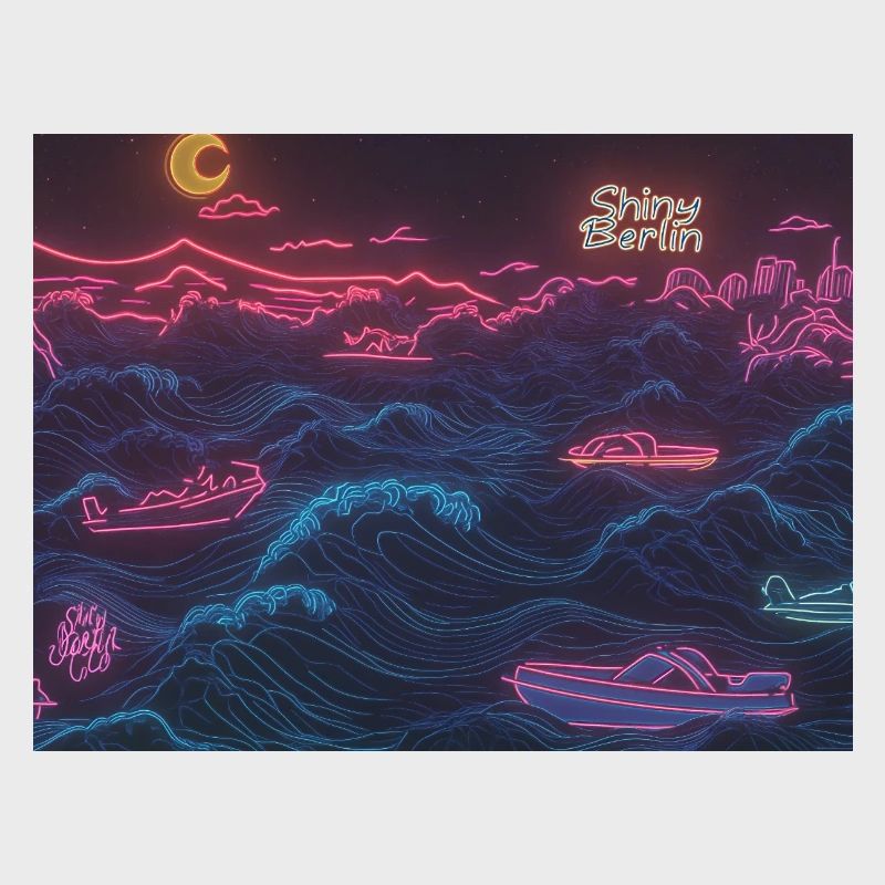 Neon waves